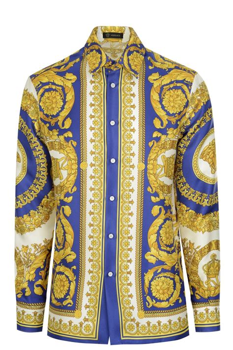 versace burlap shirt|Versace shirts online.